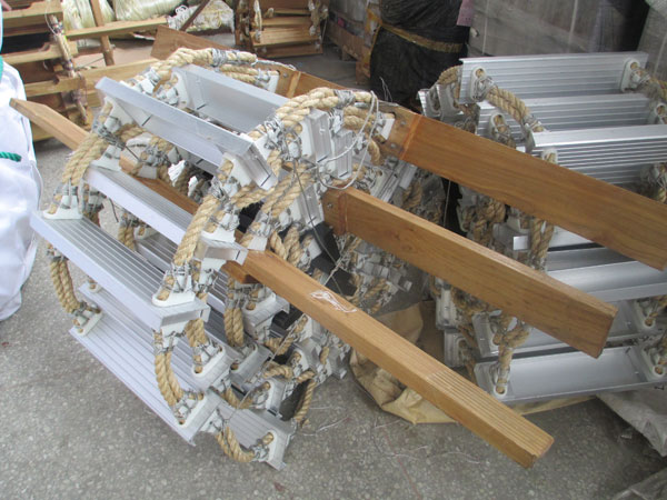 铝质引水梯,Aluminum Pilot Rope Ladder